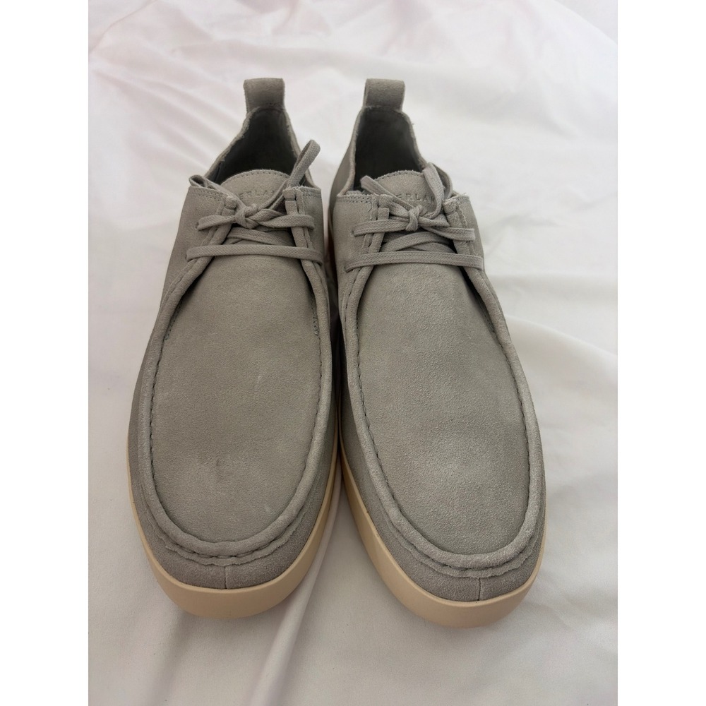 Everlane Mens 12.5 Suede Moc Toe Sneakers Grey Wallabee Low Top WLB-ITGRY 112